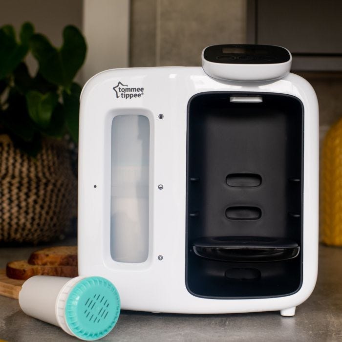Perfect Prep machine in white with filter