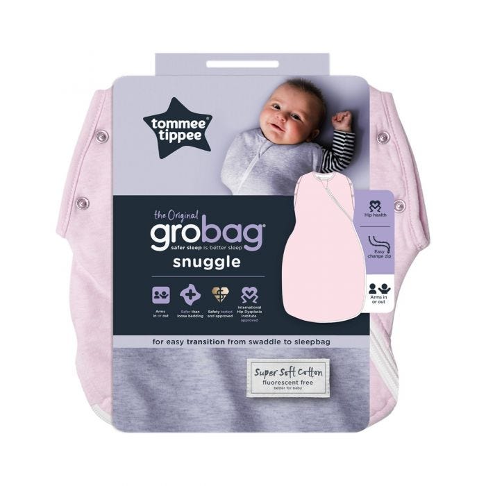 Pink Marl Grobag Snuggle packaging