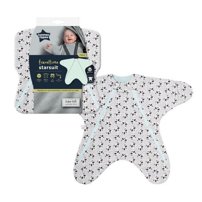 Pip the Panda Starsuit™ Pram Suit with packaging