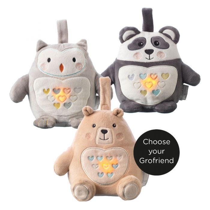 Rechargeable Grofriend Light and Sound Sleep Aid- Choose your Grofriend