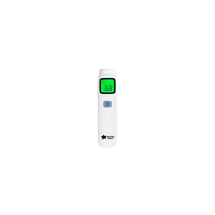 Thermometer on white background.