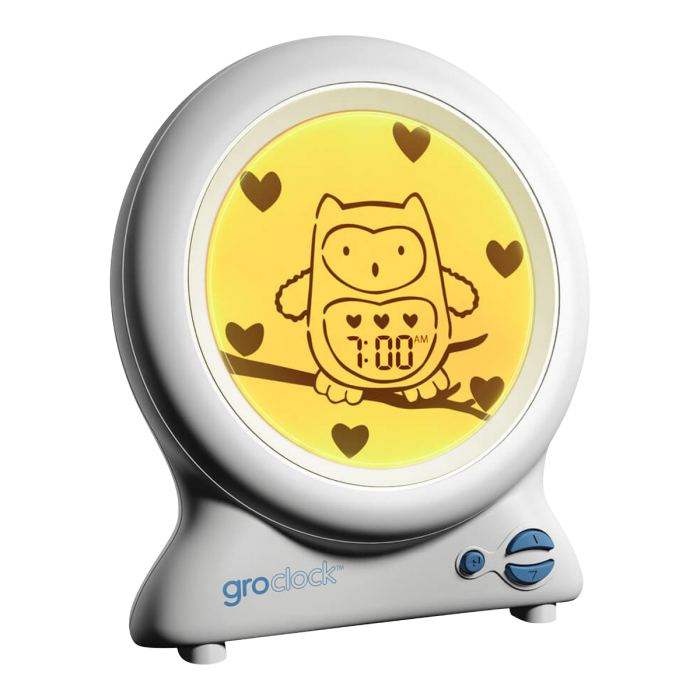 ollie the owl groclock yellow
