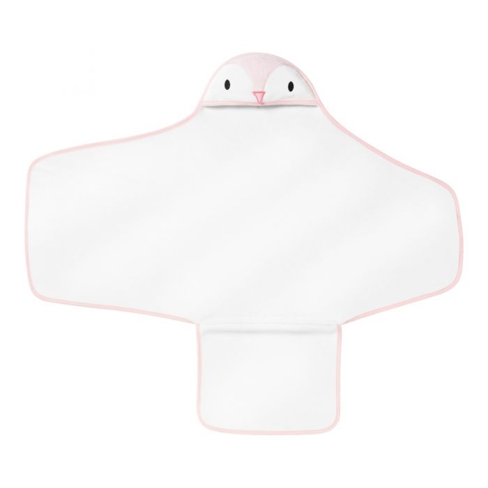 Penny the penguin swaddle dry towel