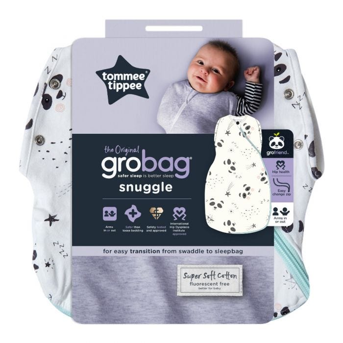 Little Pip Grobag Snuggle packaging
