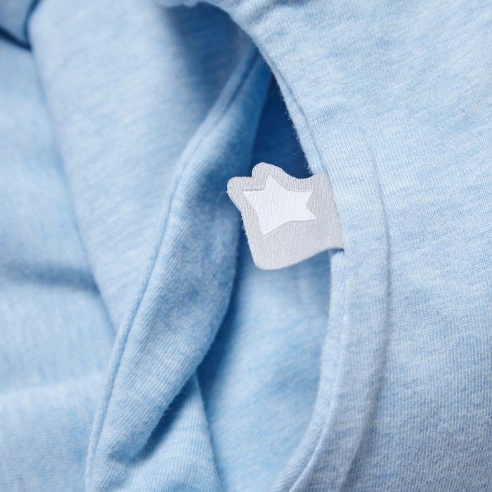 The Original Grobag Blue Marl Snuggle close up