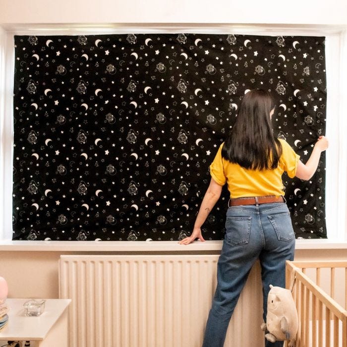 Blind covering window