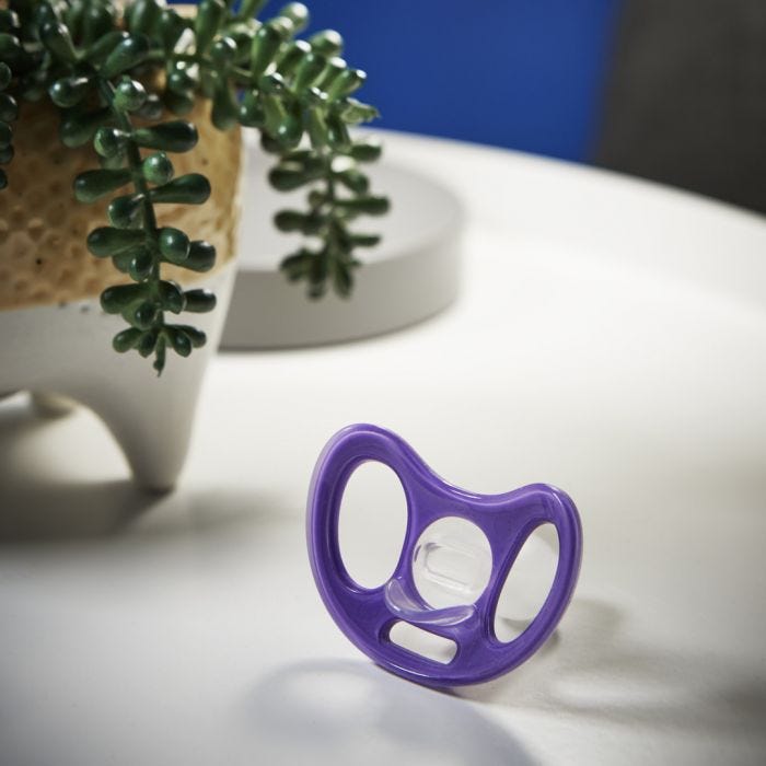 Sensitive Soother on side table