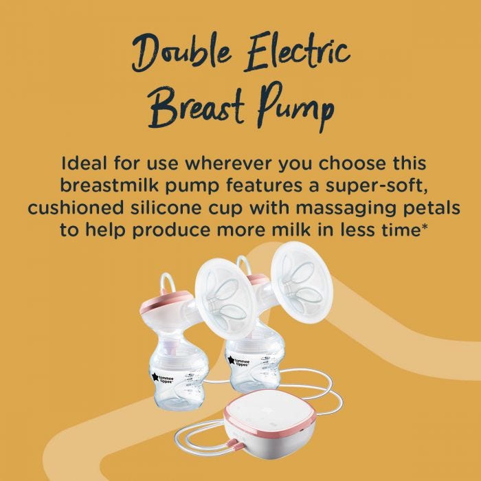 Image of electric breast pumps explaining the choice of single and double