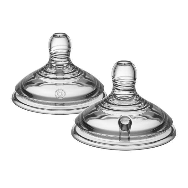 Closer to Nature Bottle Nipples, Extra Slow Flow - 2 count