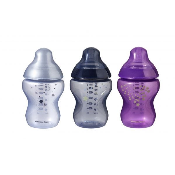 Closer to Nature Baby Bottles - Midnight Skies - 9oz - 3 Pack