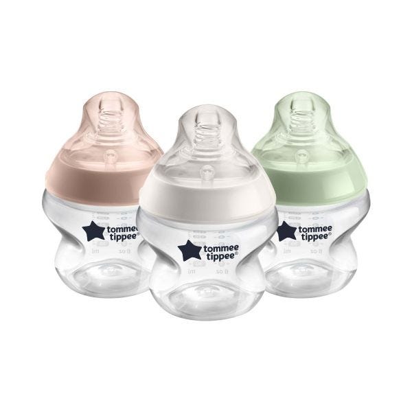 Closer to Nature Baby Bottle, 150ml - 3 pack 
