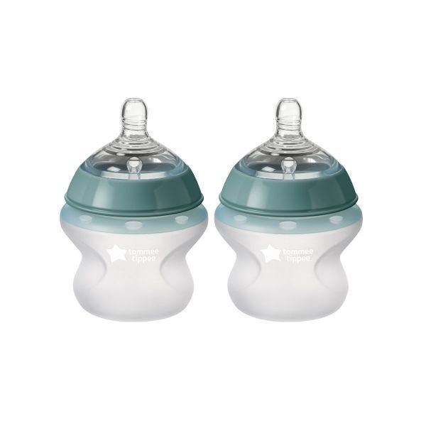 Closer to Nature Silicone Baby Bottle, 5oz - 2 count