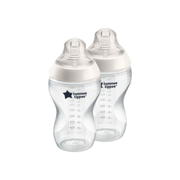 Closer to Nature Baby Bottle, 340ml - 2 pack 