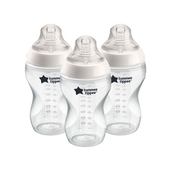 Closer to Nature Baby Bottle, Thick Flow Nipple, 11oz - 3 count
