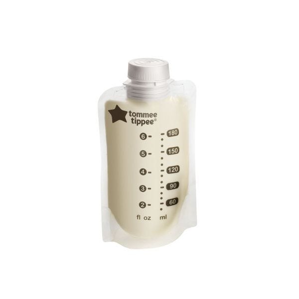 Breast Milk Pouches, 6oz, count of 35
