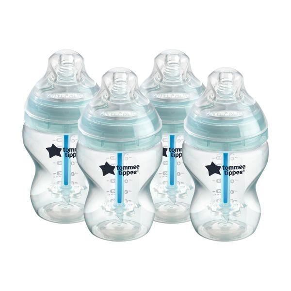 Advanced Anti-Colic Baby Bottles, 9oz - 4 count