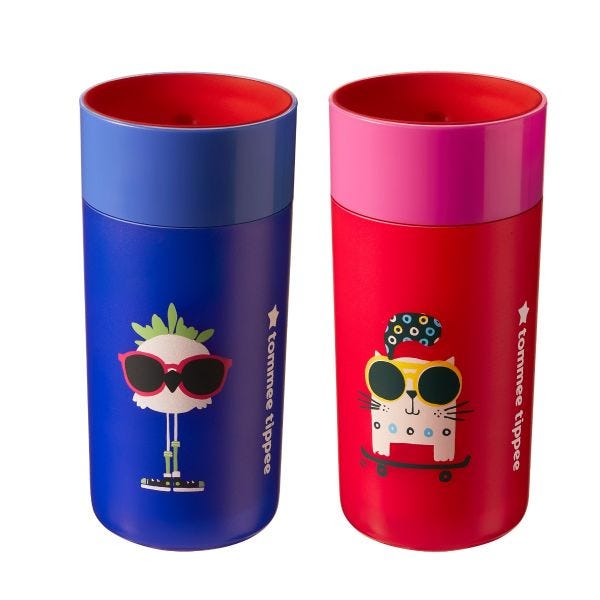 360° Insulated pink - 2 pack (12 months+) 