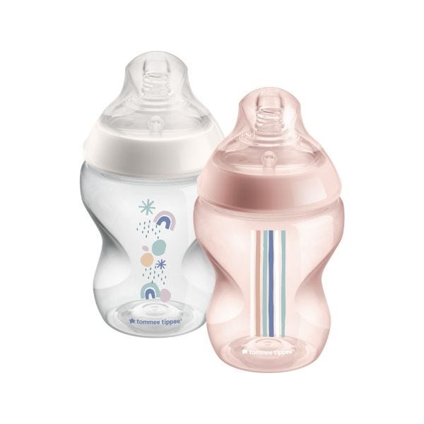 Closer to Nature Baby Bottle – 9oz – 2 count