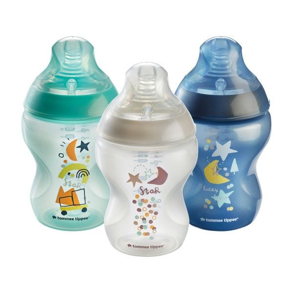 Closer to Nature Baby Bottle – 9oz – 3 count