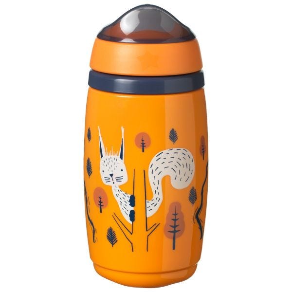 Superstar Insulated Sipper Training Cup, Orange - 1 pack