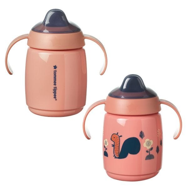 Superstar Training Sippee Cup, Pink - 2 pack