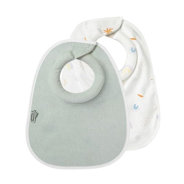 Milk Feeding Bibs, rainbow - 2 count