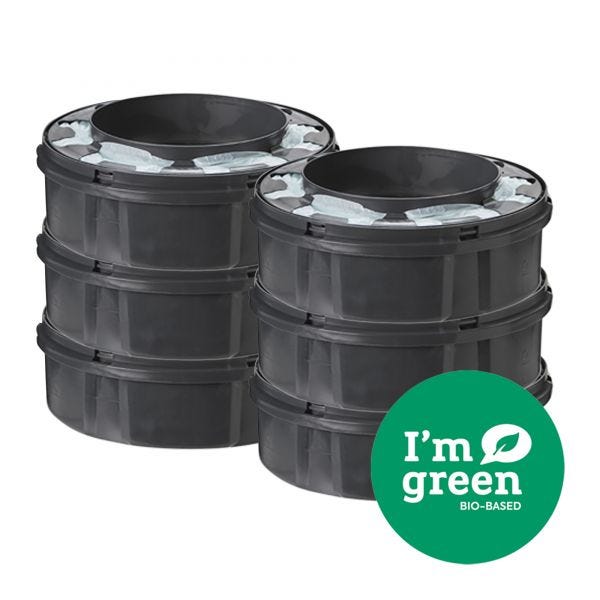 Twist &amp; Click Nappy Disposal Bin Refills – 6 Pack