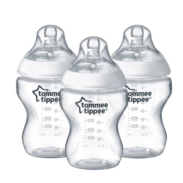Closer to Nature Baby Bottles - 9oz - 3 Pack