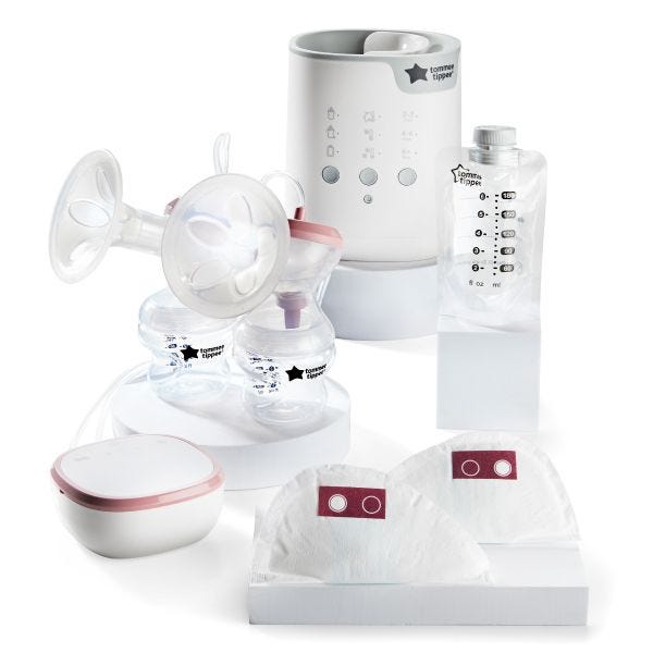 Tommee Tippee Made for Me Double Electric Breast Pump - ‎White  (522286)-Read