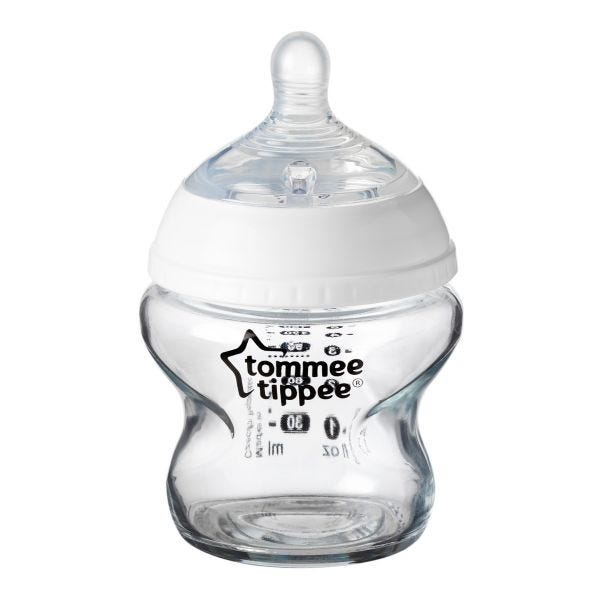 Closer to Nature Glass Baby Bottle - 150ml - 1 Pack