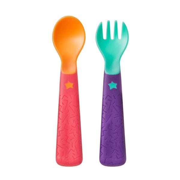 Easigrip™ weaning fork and spoon set 