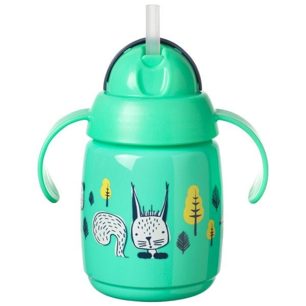 Superstar Weighted Straw Cup, Green - 1 pack