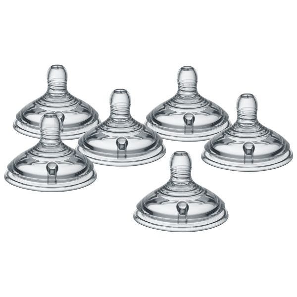 Closer to Nature Bottle Nipples - Medium Flow - 6 count