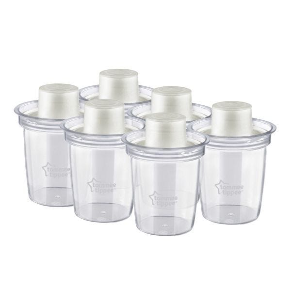 Distributeurs de lait en poudre - Lot de 6
