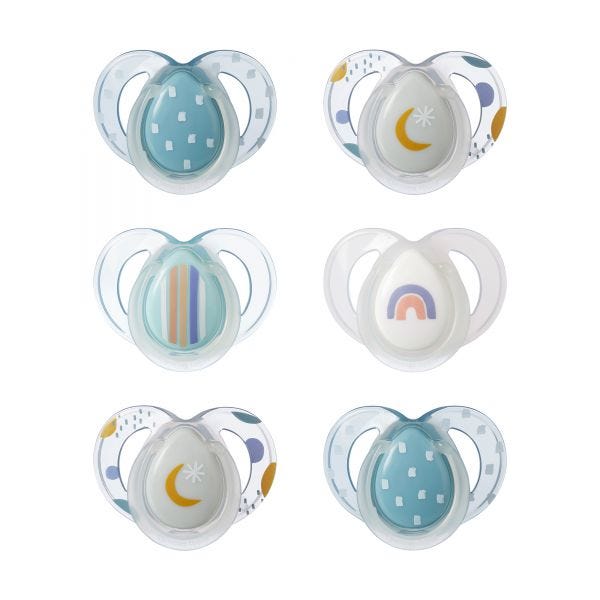 Night Time Soother (6-18 months) - 6 pack