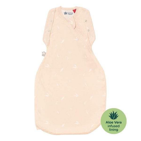 The Original Grobag Pink Petal Swaddlebag, 0-3 months - 1.0 Tog