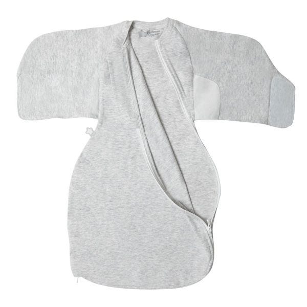 The Original Grobag Grey Marl Swaddle Wrap, 0-3 months