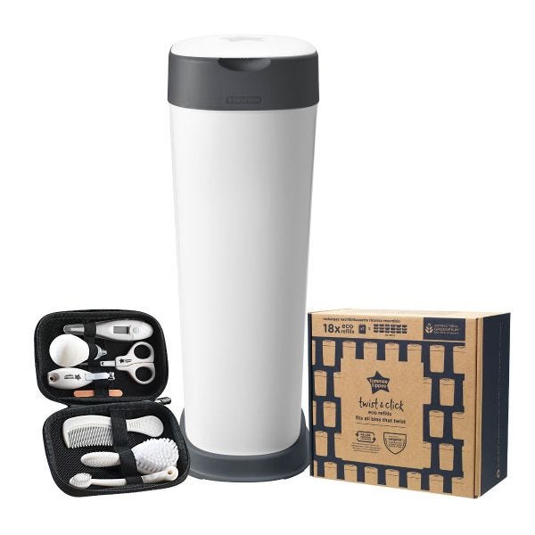 Ultimate XL Nappy Disposal Bundle with 18 Eco-Refills