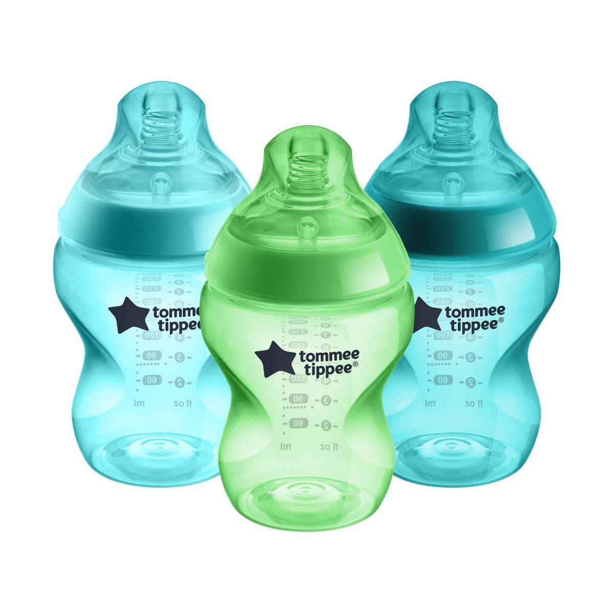 Tommee Tippee Closer to Nature Advanced Comfort Baby-Fläschchen langsam fließen 260 ml
