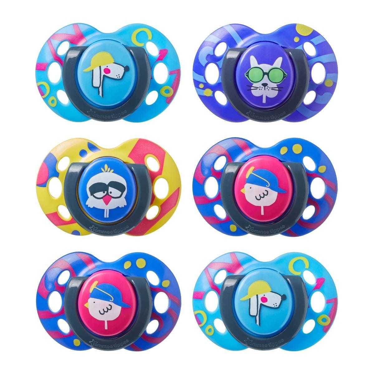 Tommee Tippee Soother Assorted Design 6-18 Months
