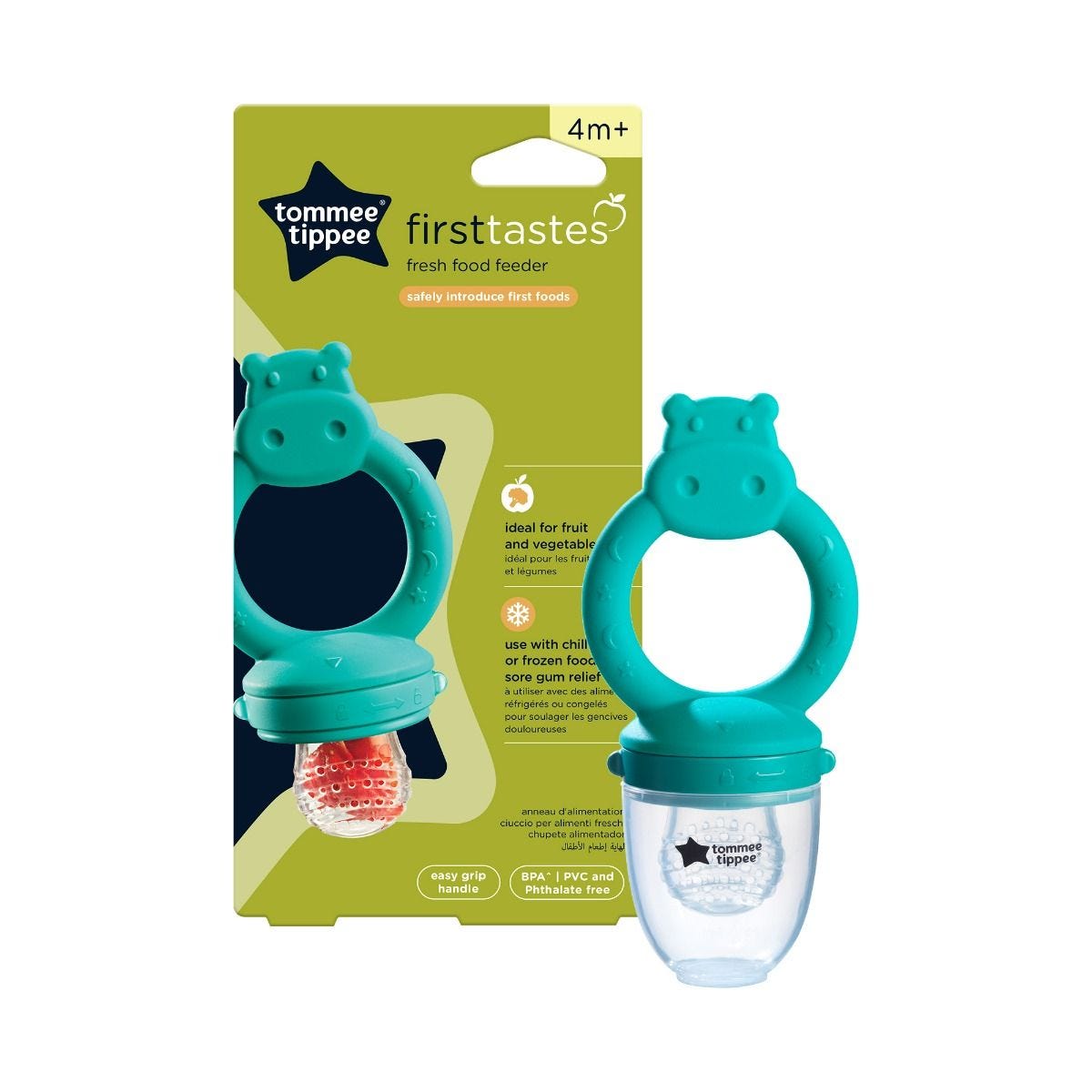 Fresh Food Feeder 4m Teal Tommee Tippee