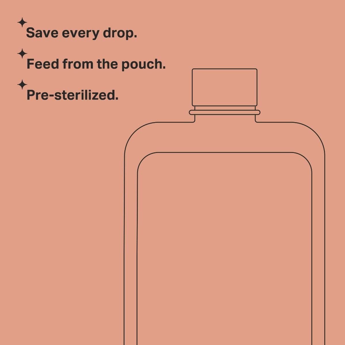 Tommee tippee pump store and go pouches