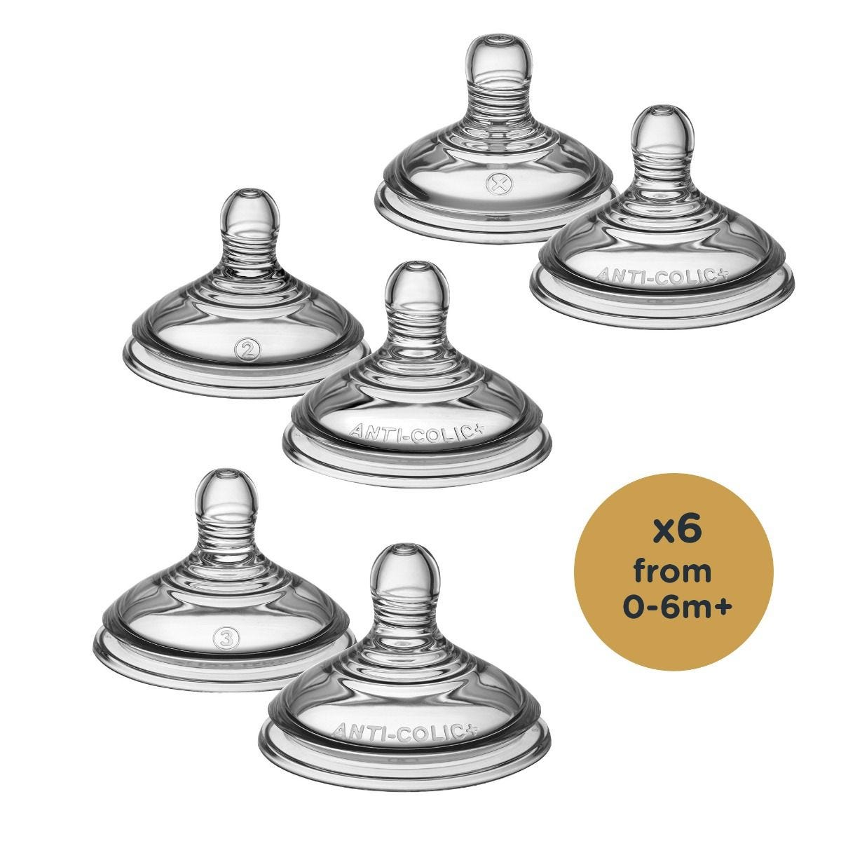 Tommee tippee anti hotsell colic bottle teats