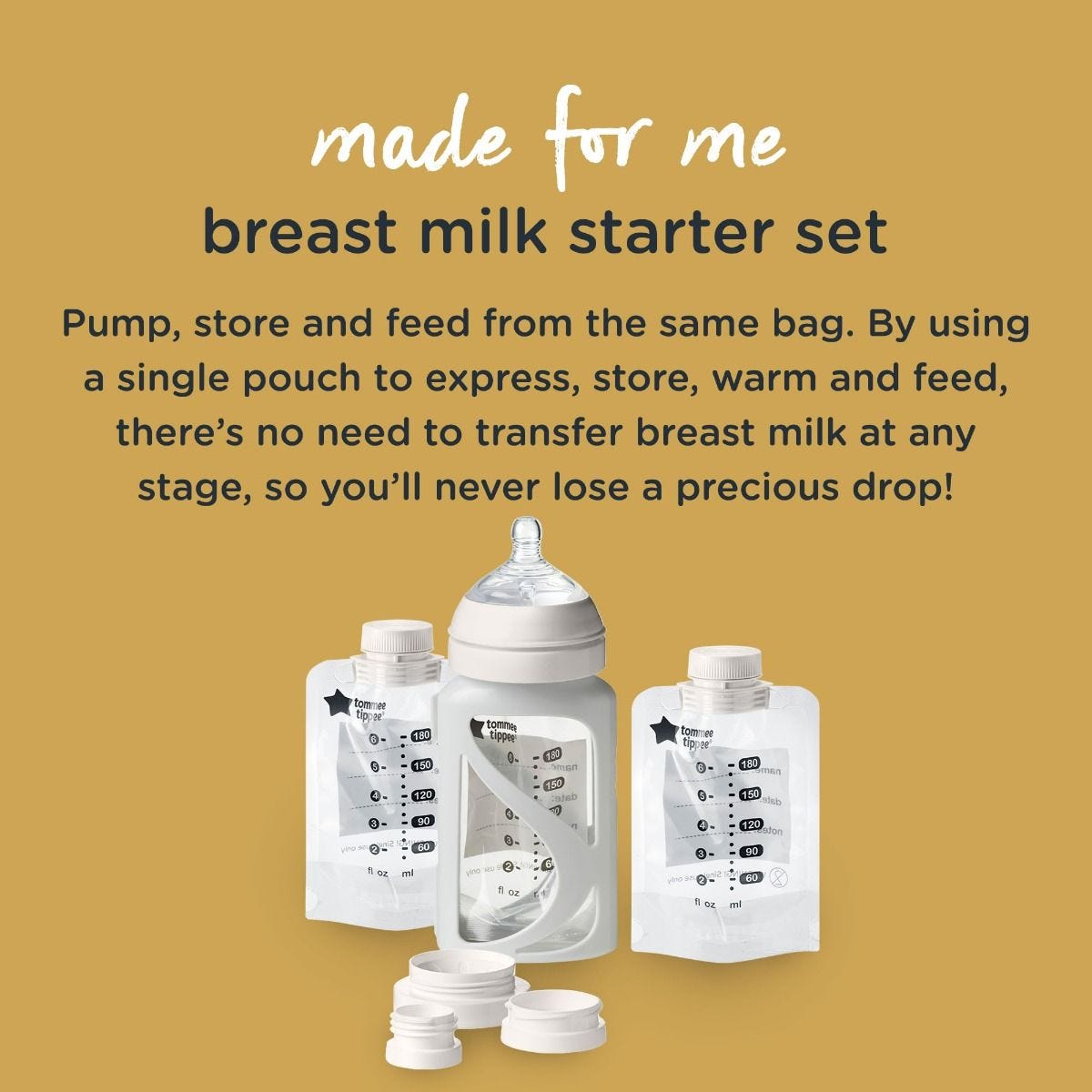 Tommee tippee breast milk starter set online