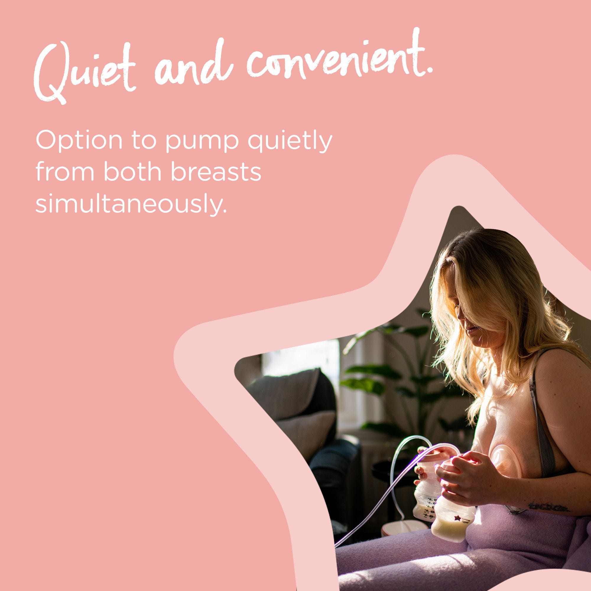 Tommee Tippee Made for Me Double Electric Breast Pump - USB Rechargeable