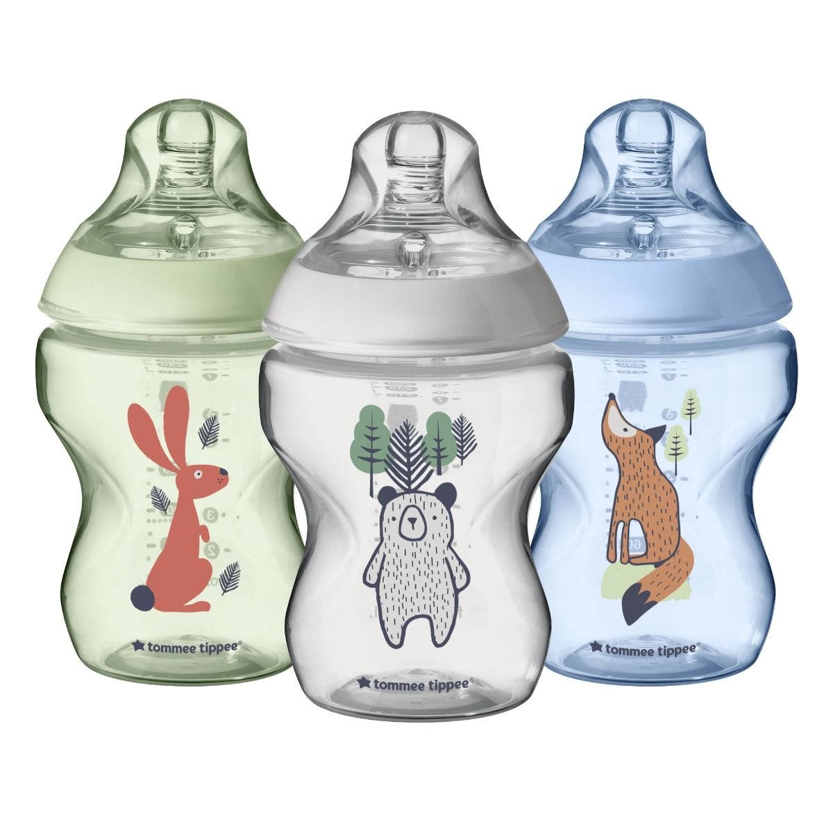 Tommee Tippee Closer To Nature Handles 4M Blue 1 2 3 6 12 Packs 