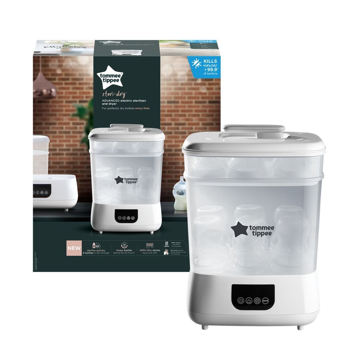 Penetration developing Brandy Advanced Steri-Dryer Electric Sterilizer | Tommee Tippee
