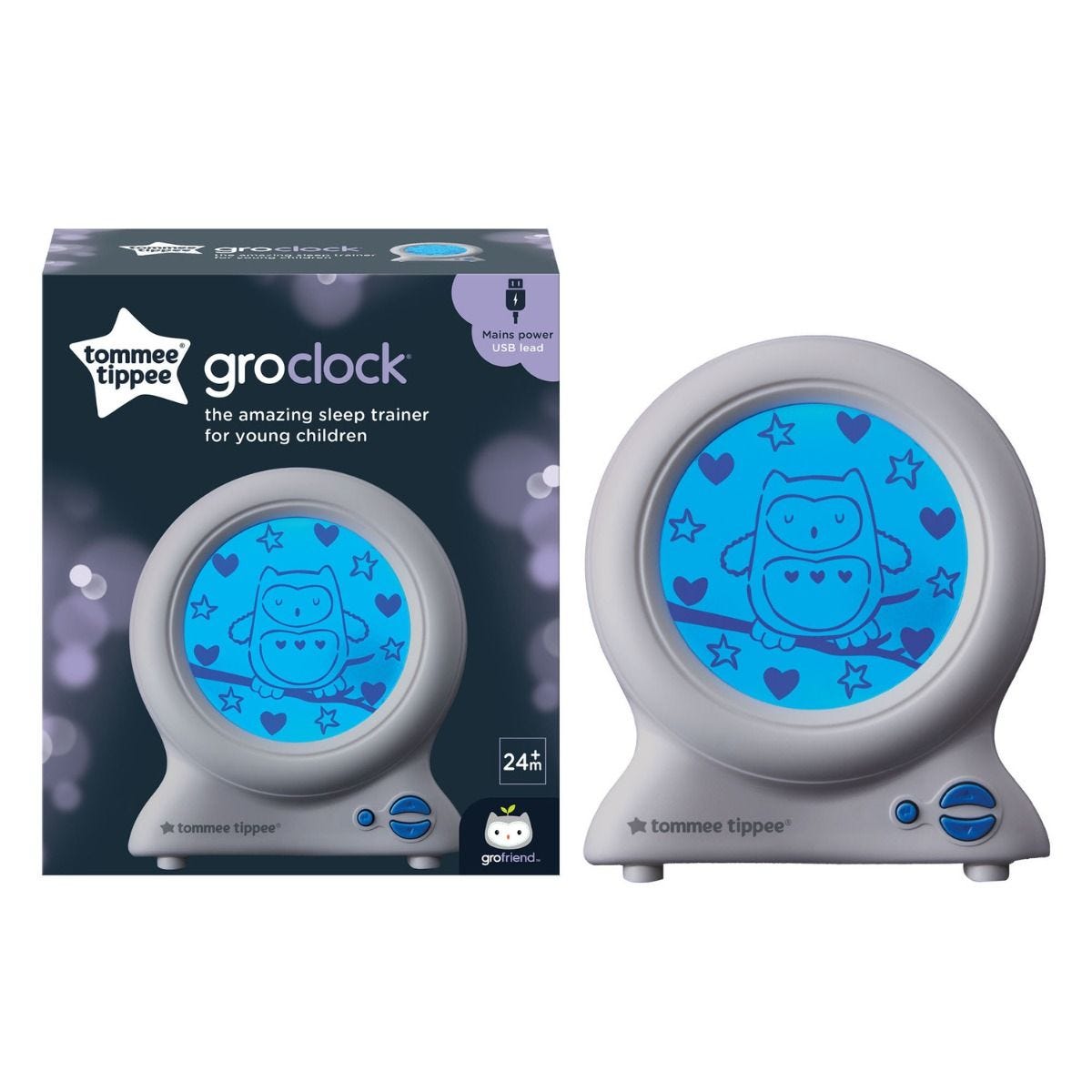 GRO-Clock Children's Sleep Trainer and Alarm Clock 24m+ 