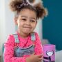 little-girl-next-to-purple-no-knock-cup-with-cat-design-in-kitchen