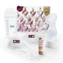 Products included in the breastfeeding start pack bundle. Including silicone breast pump, breast pads, milk storage bags and more.